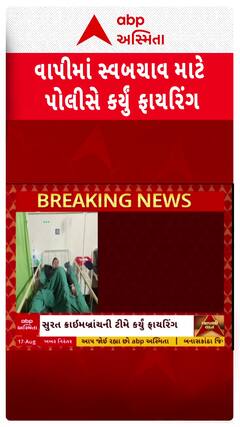 Valsad Police : વાપીમાં સ્વબચાવ માટે પોલીસે કર્યું ફાયરિંગ