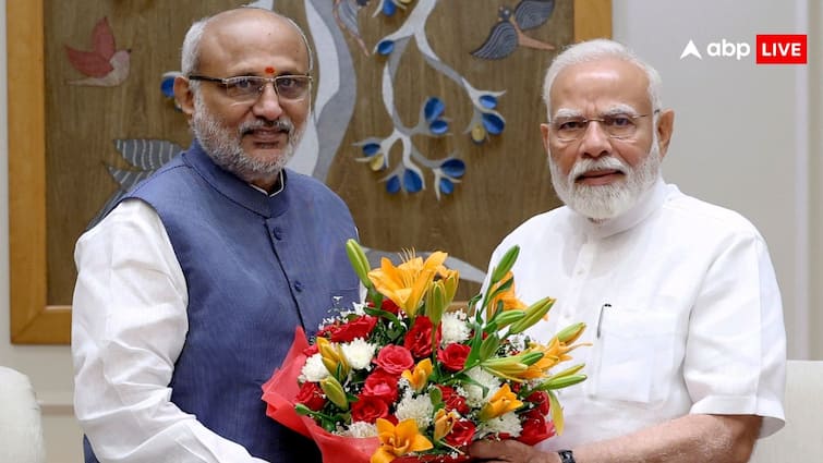 PM Modi Casts His Vote As Polling Begins For High-Stakes Vice Presidential Election