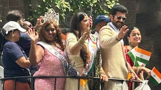 Vijay Deverakonda & Rashmika Mandanna's Chemistry Turns Heads At India Day Parade In New York, Watch