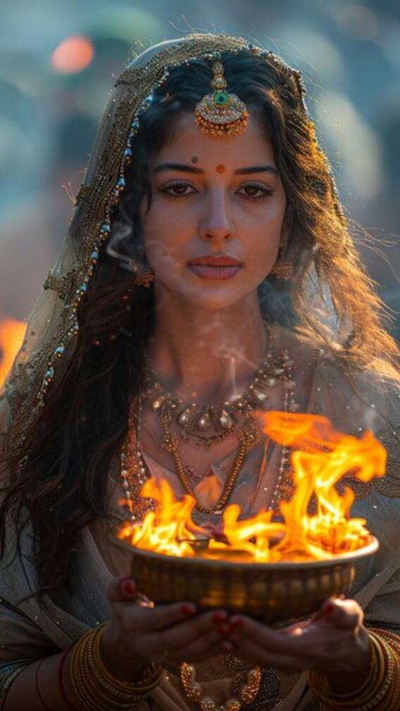 आरती करत असताना डोळे उघडे ठेवावे की मिटावे?