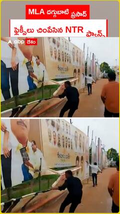 MLA దగ్గుబాటి ప్రసాద్..ఫ్లెక్సీలు చింపేసిన NTR ఫ్యాన్స్