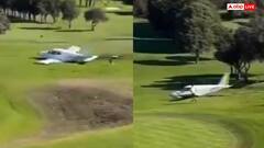 Video: ऑस्ट्रेलिया में बड़ा हादसा, गोल्फ कोर्स पर गिरा विमान, सामने आया क्रैश का डरावना वीडियो