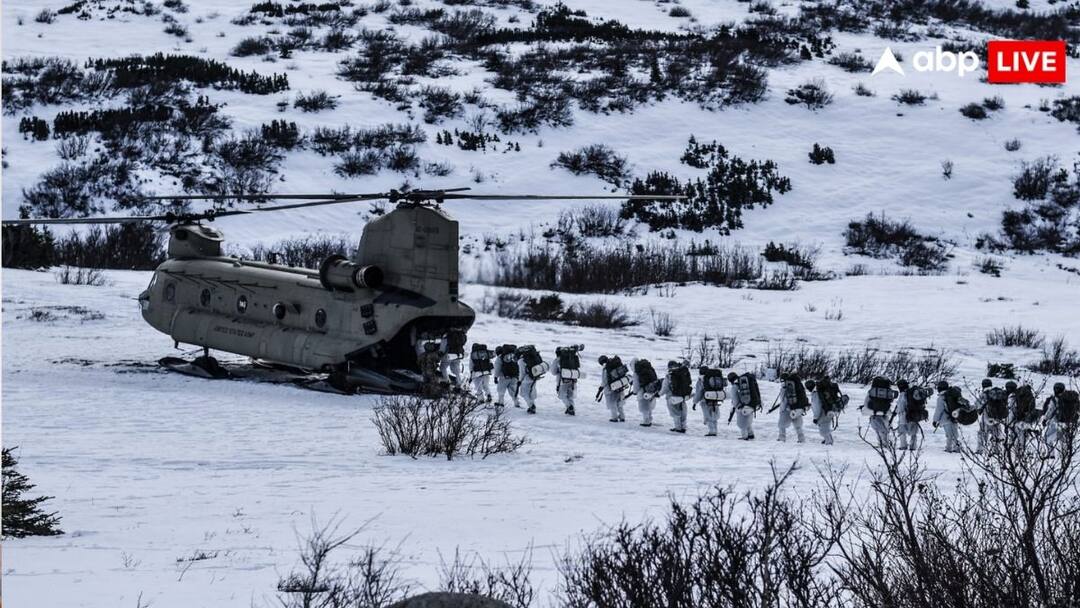 Indo-US Military Exercise: पाकिस्तान से तनाव के बीच भारत के 400 सैनिक पहुंचेंगे अमेरिका, शहबाज-मुनीर की बढ़ गई धड़कन! Donald Trump tariff row 400 soldiers of Madras Regiment of Indian Army participate Indo-US military exercise in alaska ann Indo-US Military Exercise: पाकिस्तान से तनाव के बीच भारत के 400 सैनिक पहुंचेंगे अमेरिका, शहबाज-मुनीर की बढ़ गई धड़कन!