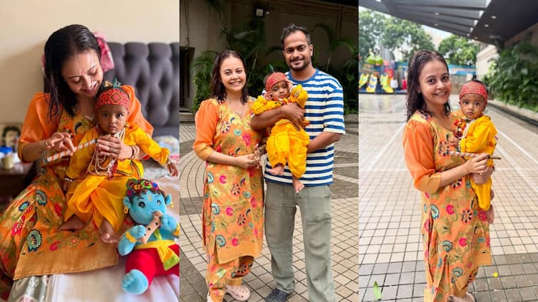 देवोलीना भट्टाचार्जी ने बेटे जॉय को बनाया कान्हा, जन्माष्टमी की इन क्यूट तस्वीरों ने जीता फैंस का दिल