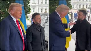 WATCH: Zelenskyy Meets Trump At White House As European Leaders Rally For Support; Sirens Sound In Kyiv