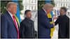 WATCH: Trump Greets Zelenskyy At White House, Indulges In Banter On Black Suit