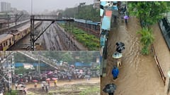 Mumbai Waterlogging Halts Local Trains, Commuters Face Severe Disruptions