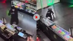 पहले गोली से ठोका फिर पूछा बता क्यों आया था! दुकान लूटने घुसे लुटेरे का दुकानदार ने ऐसे बनाया भूत- वीडियो वायरल