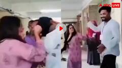 अदालत में पति पत्नी में जमकर चले लात घूंसे- बाल खींचे चांटे मारे और बना दिया भूत- वीडियो वायरल