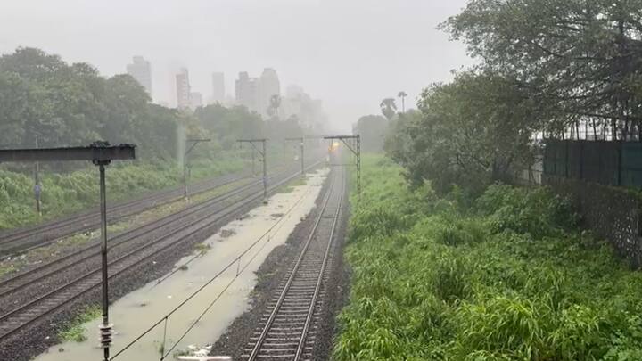 मध्य रेल्वेची वाहतूक अर्धा तास उशिराने