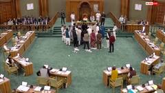 उत्तराखंड विधानसभा सत्र, पहले दिन कांग्रेस का हंगामा, नैनीताल जिला पंचायत चुनाव में धांधली का आरोप