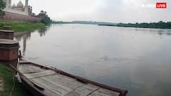 मथुरा में एक बार फिर रौद्र रुप दिखा रही है यमुना, डीएम ने की लोगों से सतर्क रहने की अपील