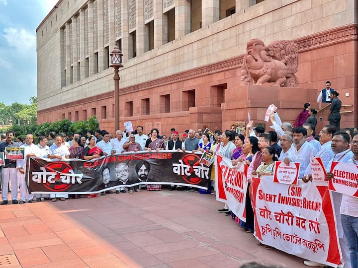 सपा सांसद अवधेश प्रसाद ने कहा कि देश में संविधान पर खतरा है. लोकतंत्र को खत्म करने की कोशिश हो रही है. उन्होंने कहा कि किसान बर्बाद हैं, महिलाएं असुरक्षित हैं और देश में गरीबी फैली है, इस बारे में सरकार को बात करनी चाहिए. इन मुद्दों पर देश सरकार को सुनना चाहता है.
