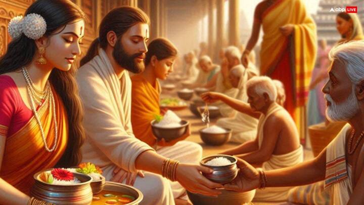 हरतालिका तीज के दिन स्त्रियों को गेहूं का दान करना चाहिए. गेहूं का दान स्वर्ण दान के समान माना जाता है. मान्यता है इससे सूर्य देव प्रसन्न होते हैं और आर्थिक स्थिति मजबूत होती है. इसे जरुरतमंदों को दान दें.