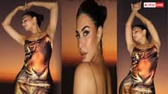 બ્રાઉન કલરનો બૉડીકૉન ડ્રેસ પહેરી કાતિલ લાગી Jacqueline Fernandez, તસવીરોથી મચી ધમાલ