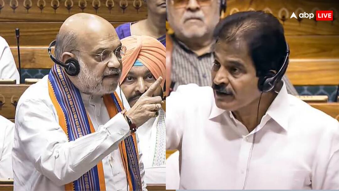 union home minister amit shah fiercely responds over congress mp kc venugopal remarks over morality 'क्या आप मुझे नैतिकता सिखाएंगे?' जब लोकसभा में केसी वेणुगोपाल और अमित शाह के बीच हुई तीखी नोकझोंक