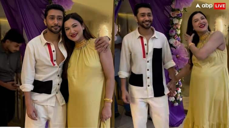 दूसरी बार मां बनेंगी गौहर खान, चेहरे पर दिखा प्रेग्नेंसी ग्लो, गोद भराई के दौरान पति ने किया ये