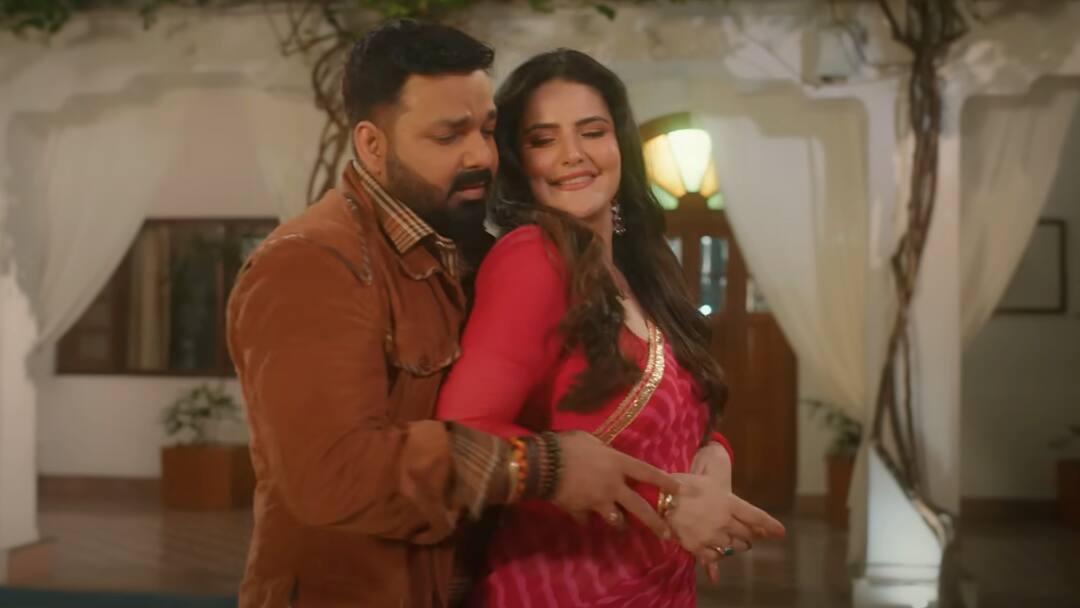 pawan singh and zareen khan new video song pyaar mein hain hum released भोजपुरी स्टार पवन सिंह ने जरीन खान के साथ लड़ाा इश्क, वायरल हुआ 'प्यार में हैं हम'