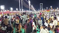 TVK Maanadu Madurai: குடும்பம் குடும்பமாய் குவிந்த தொண்டர்கள்.. மக்கள் வெள்ளத்தில் தவெக மாநாடு - குஷியில் டிவிகே பாய்ஸ்