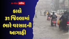 ગુજરાતમાં મેઘો 6 દિવસ ધબધબાટી બોલાવશે: કાલે 31 જિલ્લામાં ભારે વરસાદની આગાહી, દ્વારકામાં રેડ એલર્ટ