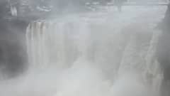 Gokak Waterfall: भारताचा 'नायगरा' गोकाक धबधब्याला मुसळधार पावसाने आक्राळ विक्राळ रूप प्राप्त