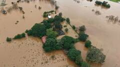Kolhapur Rain Update: पंचगंगा नदीचे उगमस्थान प्रयाग चिखलीला पुराच्या पाण्याचा वेढा; नदीने इशारा पातळी ओलांडली