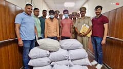 ग्रेनाइट पत्थरों के बीच में उड़ीसा से गांजा सप्लाई करने वाले गिरोह का पर्दाफाश, लाखों का माल बरामद