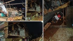 Kolhapur Rain update: कोल्हापुरात मुसळधार पावसाचा कहर, शेजारच्या घराची भिंत कोसळून दोन महिलांसह वृद्ध जखमी