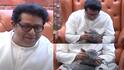 Raj Thackeray Dog in Press conference: पत्रकार परिषद सुरु असताना राज ठाकरेंनी अचानक हाक मारली, ए पिल्लू....इकडे ये!