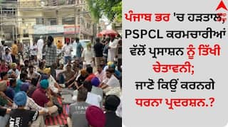 Punjab News: ਪੰਜਾਬ ਭਰ 'ਚ ਹੜਤਾਲ, PSPCL ਕਰਮਚਾਰੀਆਂ ਵੱਲੋਂ ਪ੍ਰਸਾਸ਼ਨ ਨੂੰ ਤਿੱਖੀ ਚੇਤਾਵਨੀ; ਜਾਣੋ ਕਿਉਂ ਕਰਨਗੇ ਧਰਨਾ ਪ੍ਰਦਰਸ਼ਨ.?