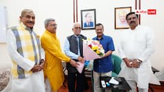 उपराष्ट्रपति चुनाव: विपक्ष के उम्मीदवार बी सुदर्शन रेड्डी ने की मुलाकात, अरविंद केजरीवाल बोले, 'क्या गणित है...'