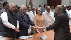 INDIA Bloc VP Nominee Ex-SC Judge B Sudershan Reddy Files Nomination