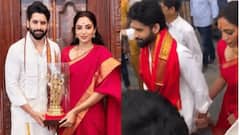 Naga Chaitanya And Sobhita Dhulipala’s Tirumala Visit Goes Viral; Fans Shower Blessings