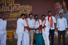 TVKMaduraiMaanadu Photos : மதுரையில் கலைக்கட்டிய தவெக மாநாட்டு...அசத்தலான பேச்சும் தருணங்களும்