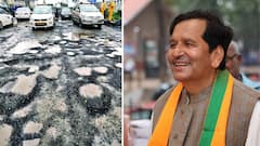 जे लोक खड्ड्यांवरून आंदोलन करतात त्यांच्याकडे कोणतही काम राहिलेलं नाही : मंगलप्रभात लोढा