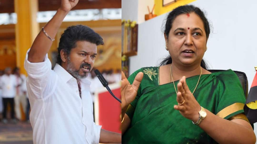 விஜயகாந்த் பேரைச் சொல்லி கைதட்டல் வாங்கிய விஜய்...பிரேமலதா என்ன ரியாக்‌ஷன் கொடுத்தார்?