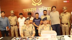 संभल पुलिस ने ऑनलाइन गेमिंग और सट्टेबाजी के रैकेट का किया पर्दाफाश, 5 आरोपी गिरफ्तार