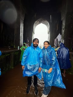 'शिवाजी महाराजांची भेट झाली', सैराट फेम अरबाज शेखची रायगडावरील फोटो शेअर करत खास पोस्ट