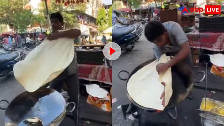 ये है पसीना पराठा… पसीने में तरबरत शख्स ने बनाया पराठा, दहल गया इंटरनेट ये है पसीना पराठा… पसीने में तरबरत शख्स ने बनाया पराठा, दहल गया इंटरनेट