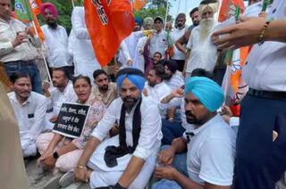 ਰੂਪਨਗਰ ਵਿੱਚ ਭਾਜਪਾ ਤੇ ਪੁਲਿਸ ਵਿਚਾਲੇ ਝੜਪ, ਜ਼ਿਲ੍ਹਾ ਪ੍ਰਧਾਨ ਸਮੇਤ ਹਿਰਾਸਤ ਵਿੱਚ ਲਏ ਕਈ ਵਰਕਰ, ਕੈਂਪ ਬੰਦ ਕਰਵਾਉਣ ਨੂੰ ਲੈ ਕੇ ਹੋਇਆ ਹੰਗਾਮਾ