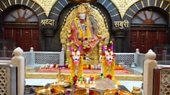 शिर्डीतील मंदिरात बैलपोळा उत्साहात; साईचरणी भाविकाकडून सोन्याचे कडे अर्पण, किंमत किती?
