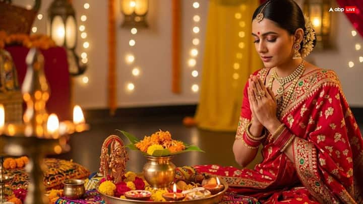 वहीं जो स्त्रियां प्रदोष काल से पूजा आरंभ करती है वह शाम 6 से पूजन शुरू कर सकती है. फिर रात्रि के चारों प्रहर में पूजन कर अगले दिन सुबह 6 बजे के बाद ही व्रत का पारण करें. image 6