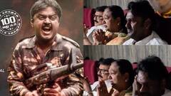 800 திரையரங்கில் வெளியான கேப்டன் பிரபாகரன்...கண்ணீர் சிந்தியபடி பார்த்த விஜயகாந்த்  குடும்பம்