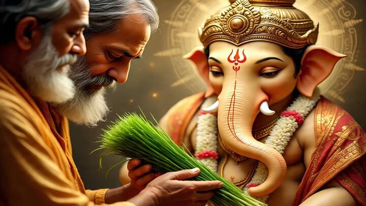 म्हणूनच गणपती पूजेत दुर्वेला विशेष महत्त्व दिलं जातं.