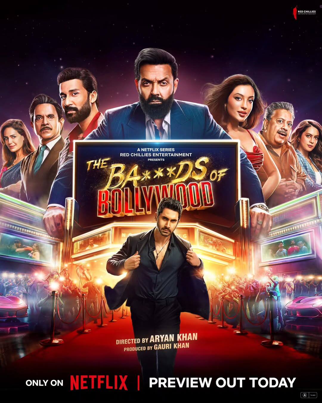 Aryan Khan has stepped into direction instead of acting. Now he has started his directorial. He has directed the web series of the Bads of Bollywood on Netflix.