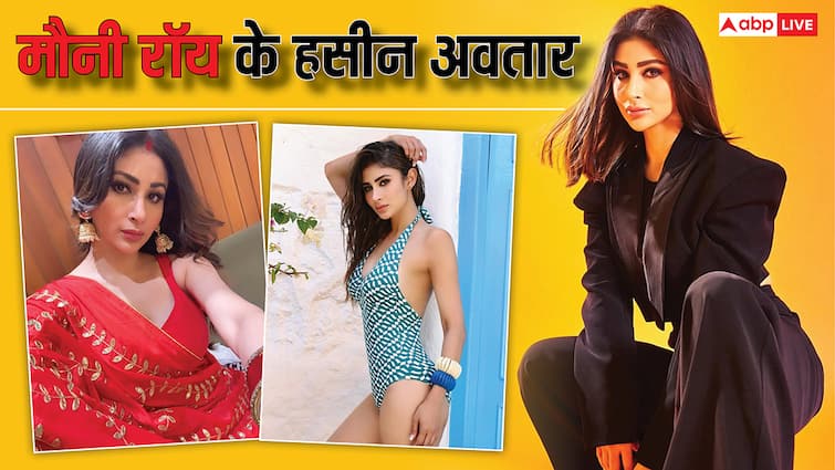 कभी बनीं मोहिनी, तो कभी मोनिकिनी में ढाया कहर, दिल लूट लेंगी मौनी की तस्वीरें