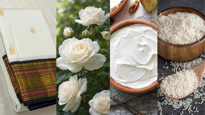 विशेष वस्तू  दान करावे: पांढरे कपडे, पांढरे फुल, दही, तूप, साखर, तांदूळ हे वस्तू गरीब स्त्रिया, कन्या, ब्राह्मण किंवा मंदिरात दान करावे.