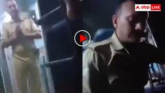महिला से छेड़खानी के बाद दिखा कैमरा तो गिड़गिड़ाने लगा GRP जवान, नाक रगड़ बोला माफ कर दो