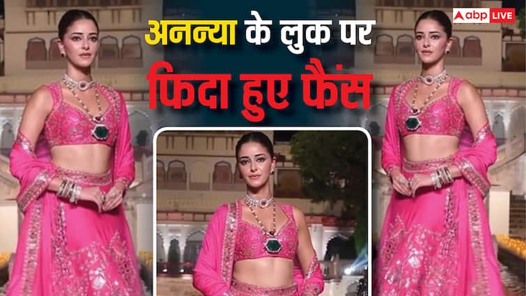 पिंक लहंगे में अप्सरा बनकर रैंप पर उतरी अनन्या पांडे, खूबसूरती पर फिदा हुए फैंस, बोले - ‘कंगना के बाद बेस्ट वॉक..’
