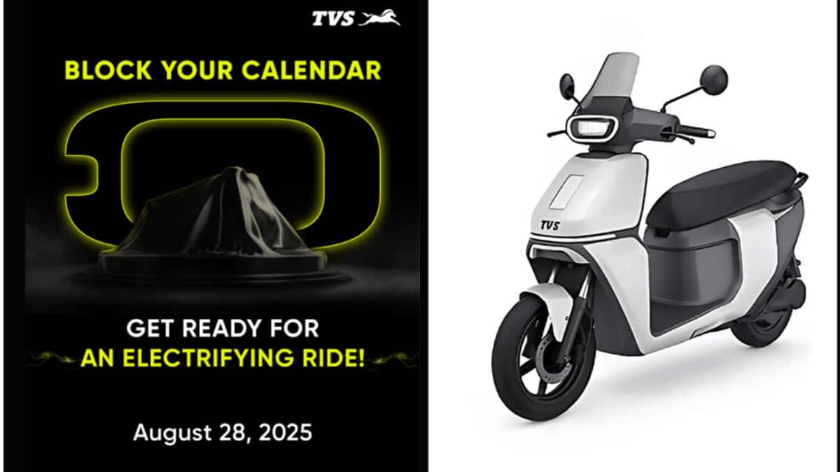 TVS Electric Scooter: இனிதான் போட்டியே..! டிவிஎஸ்-ன் புதிய மின்சார ஸ்கூட்டர் ரெடி - 212 கி.மீ., ரேஞ்ச்? ஆக.28., விலை?